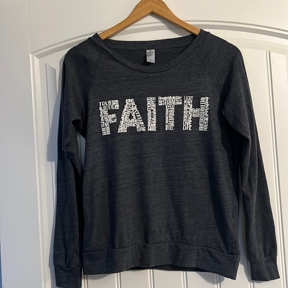 Faith Long Sleeve T Shirt - Picture 1 of 6